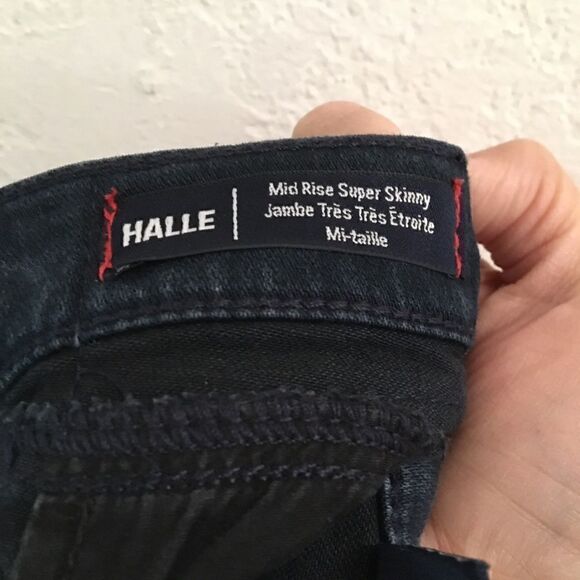 True Religion Halle midrise super skinny jeans 27 - Picture 8 of 9